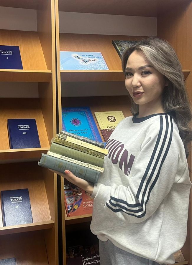 «Кітапханаға кітап сыйла»