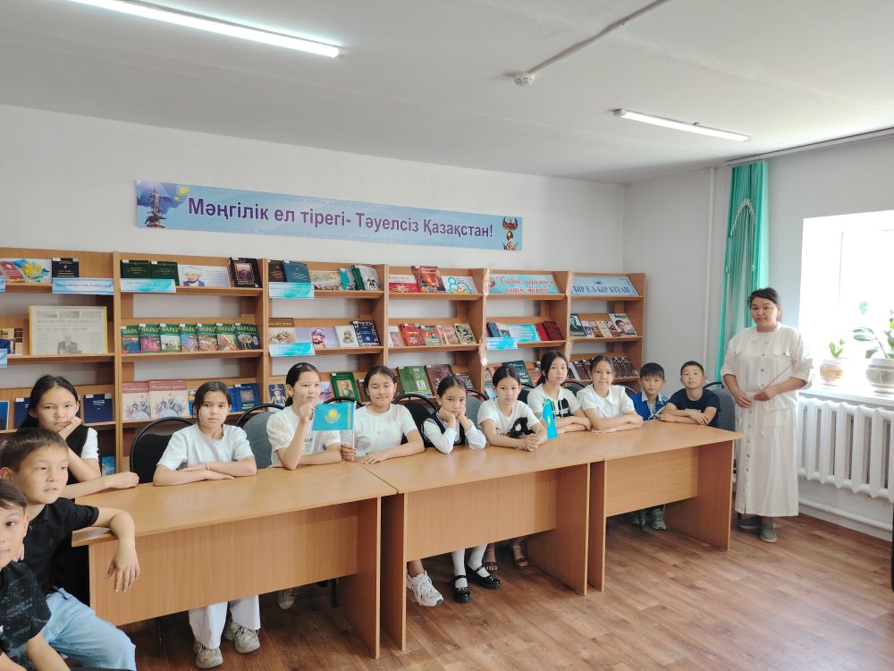 «Рәміздерім елдігімнің реңі, теңдігімнің тірегі» атты саяси сағат